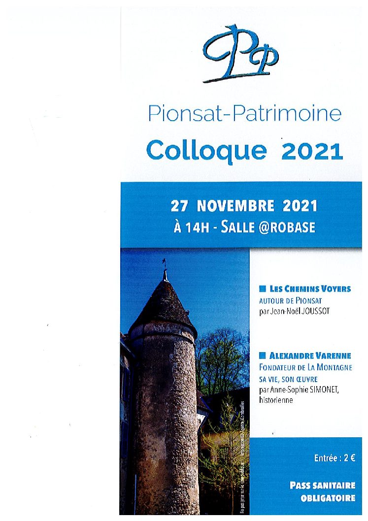 COLLOQUE 2021