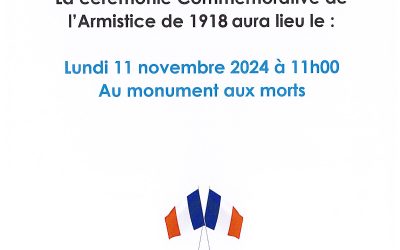 CEREMONIE DU 11 NOVEMBRE