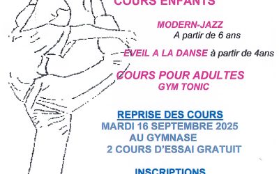 Cours de danse enfants et adultes à Pionsat