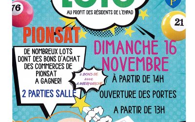 LOTO A L’EHPAD