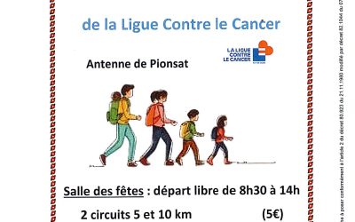 RANDONNE DE LA LIGUE CONTRE LE CANCER