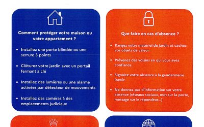 Prévention cambriolages : les bons réflexes